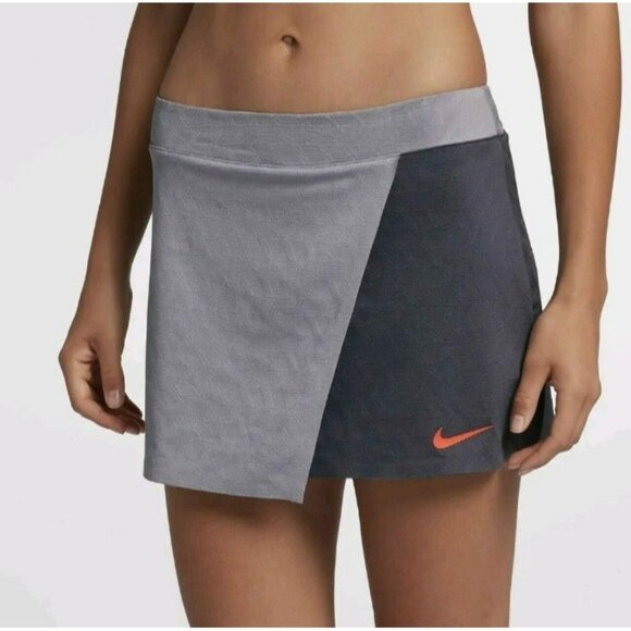 NIKE TENNIS SKIRT MARIA SHARAPOVA / GRAY 933193-011 - Picture 1 of 8